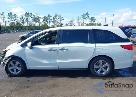 2018 Honda Odyssey Ex-L z USA, uszkodzony, nr VIN 5FNRL6H78JB055916